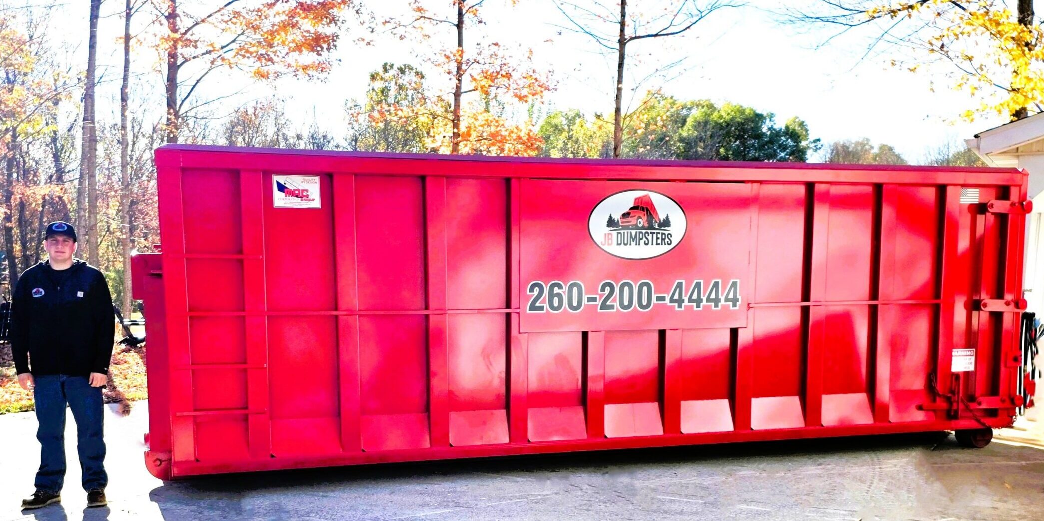 Dumpster 40 yard commercial