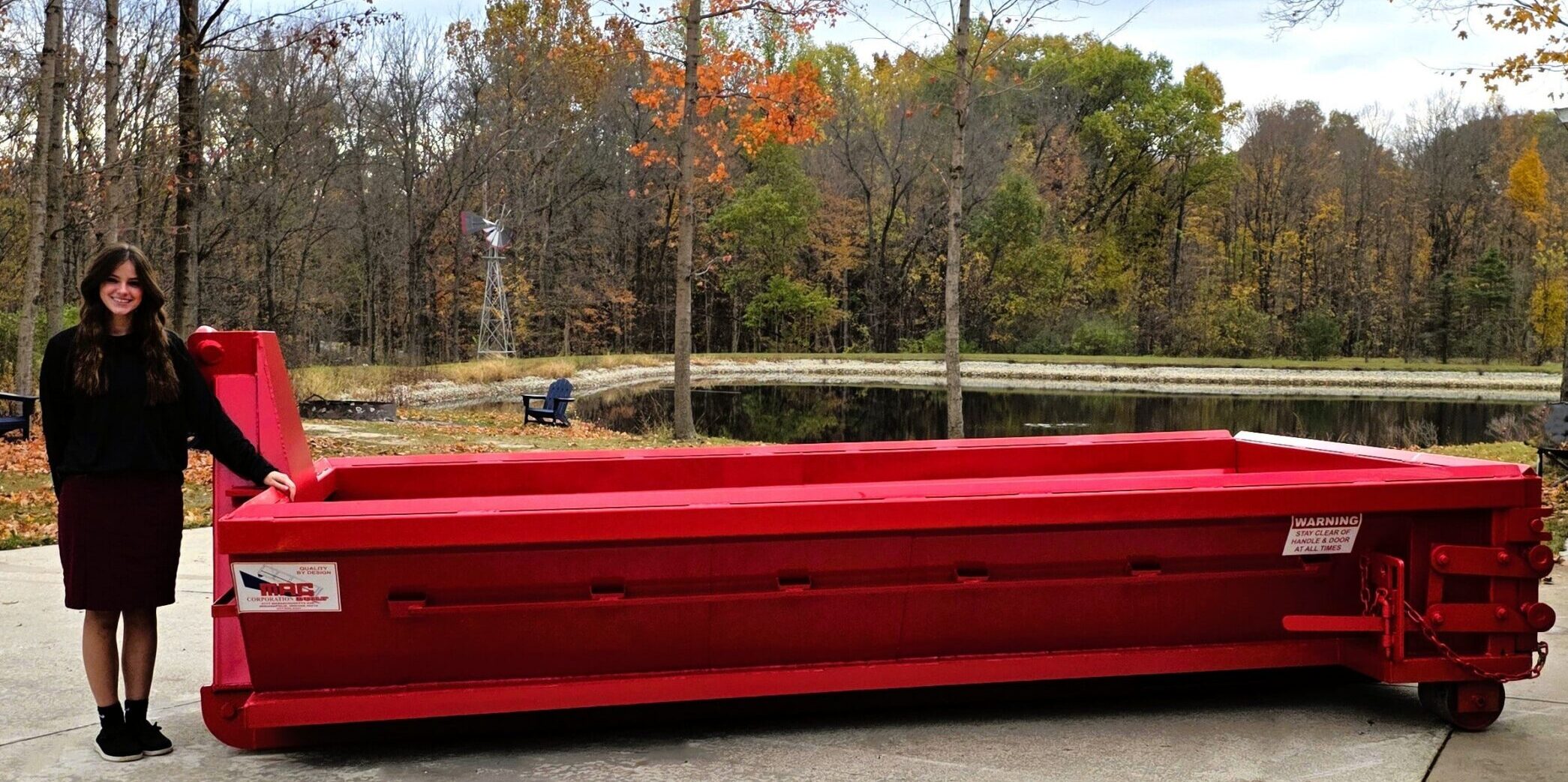 Dumpster 7 yard residential