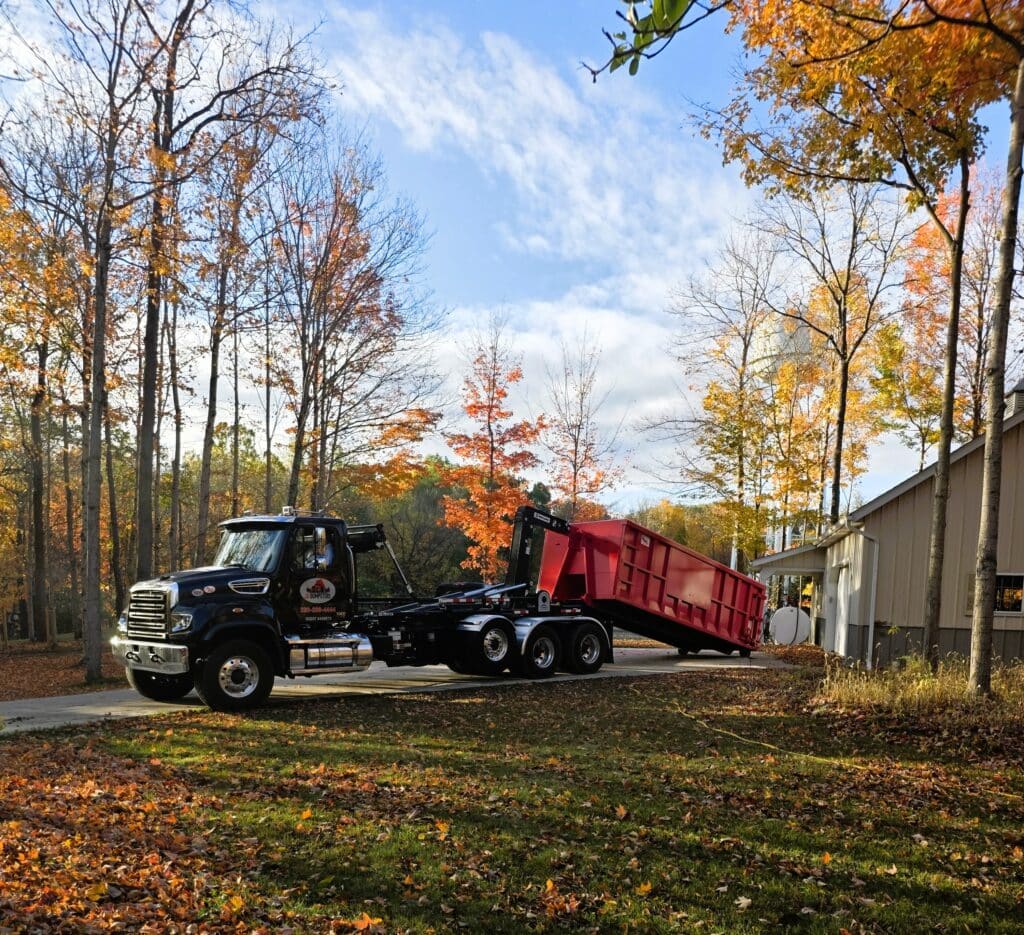 Fall Yard Cleanup: When Is a Dumpster Worth It?