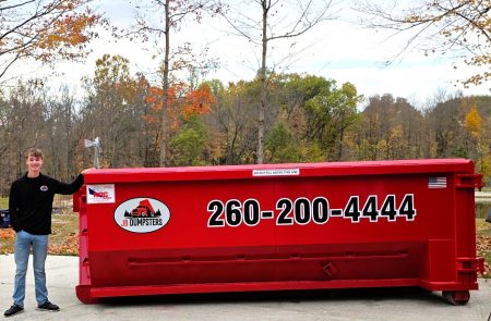 Dumpster 15 yard residential